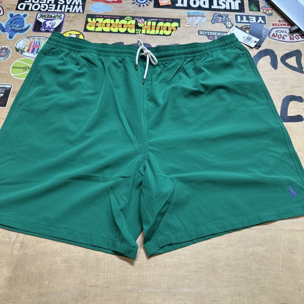Polo RALPH LAUREN Big & Tall Bathing Suit Green Size 3LT NWT MSRP $85 Classic